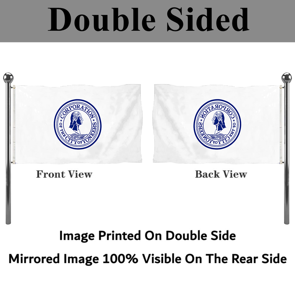 Fyon Yonkers, New York flag banner