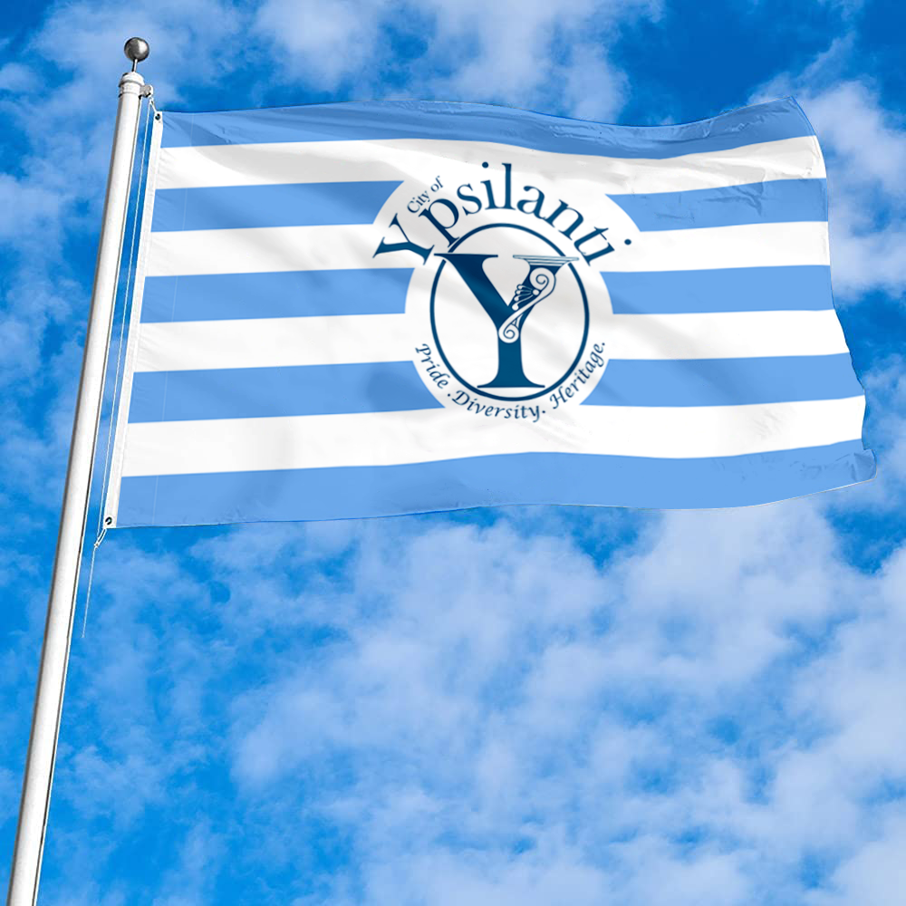 Fyon Ypsilanti, Michigan flag Banner