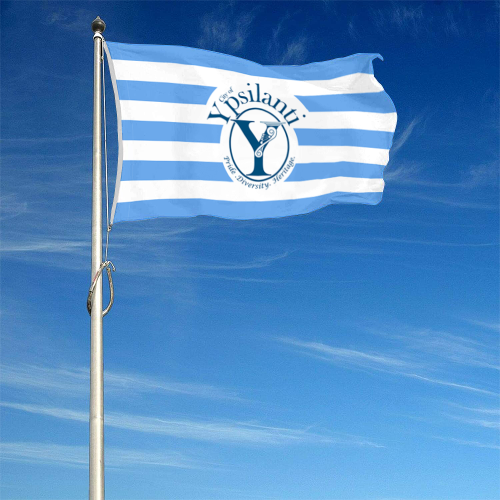 Fyon Ypsilanti, Michigan flag Banner