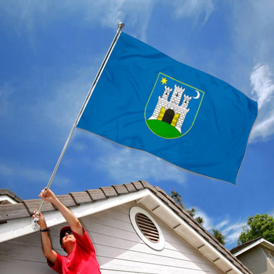 Fyon Zagreb Flag Indoor and outdoor banner