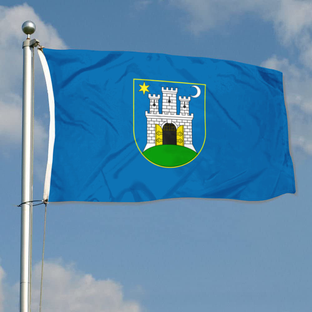 Fyon Zagreb Flag Indoor and outdoor banner