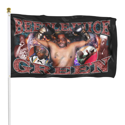 Fyon beetlejuice Flag Indoor and outdoor banner