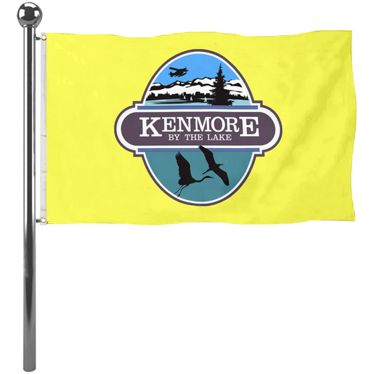 Fyon kenmore, Washington flag Banner