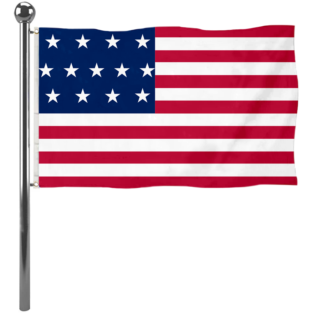 Fyon the United States 13 star flag Banner