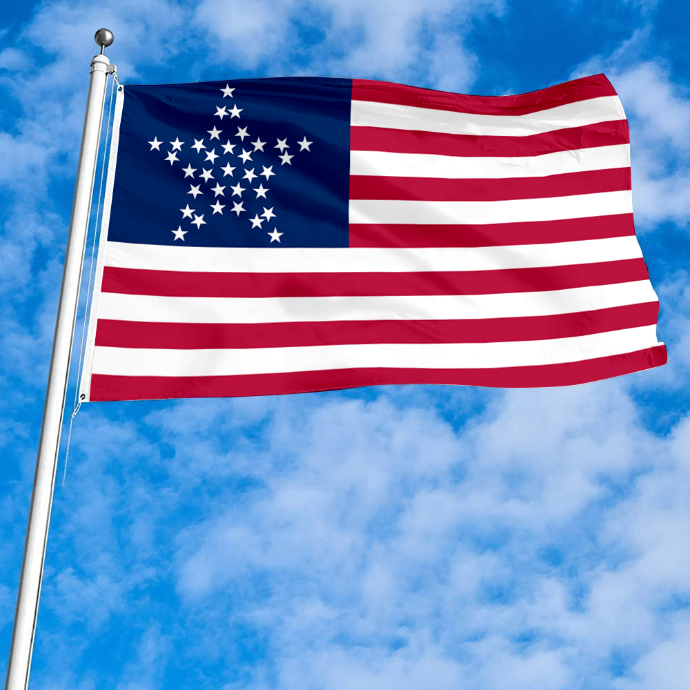 Fyon the United States US 33 Star GreatStar Flag Banner