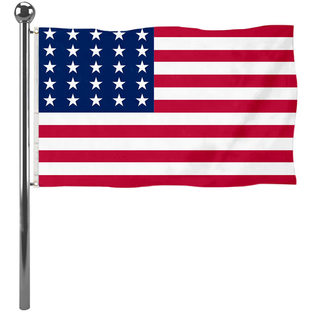 Fyon the United States flag 25 star linear pattern flag Banner