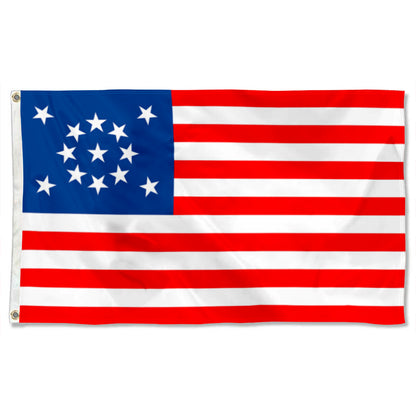 Fyon 13-Star American Centennial Flag, circa 1876 Banner Indoor and outdoor banner