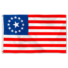 Fyon The 1783 New York City Evacuation Day Flag as well as adopted by Fallout as their central game Flag Banner