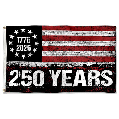 Fyon 1776-2026 250 Years Flag Banner