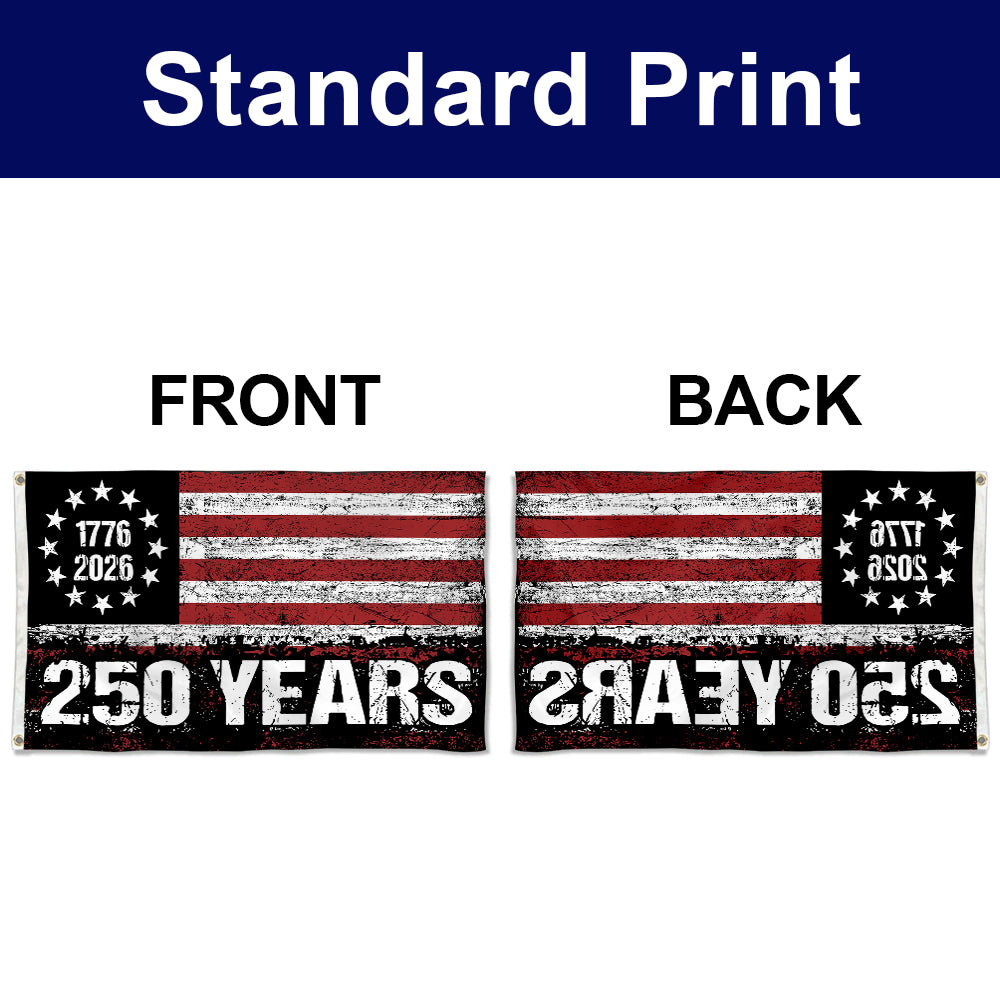 Fyon 1776-2026 250 Years Flag Banner