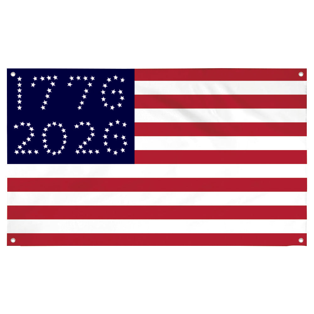Fyon The United States USA 1776-2026 Anniversary Flag Banner