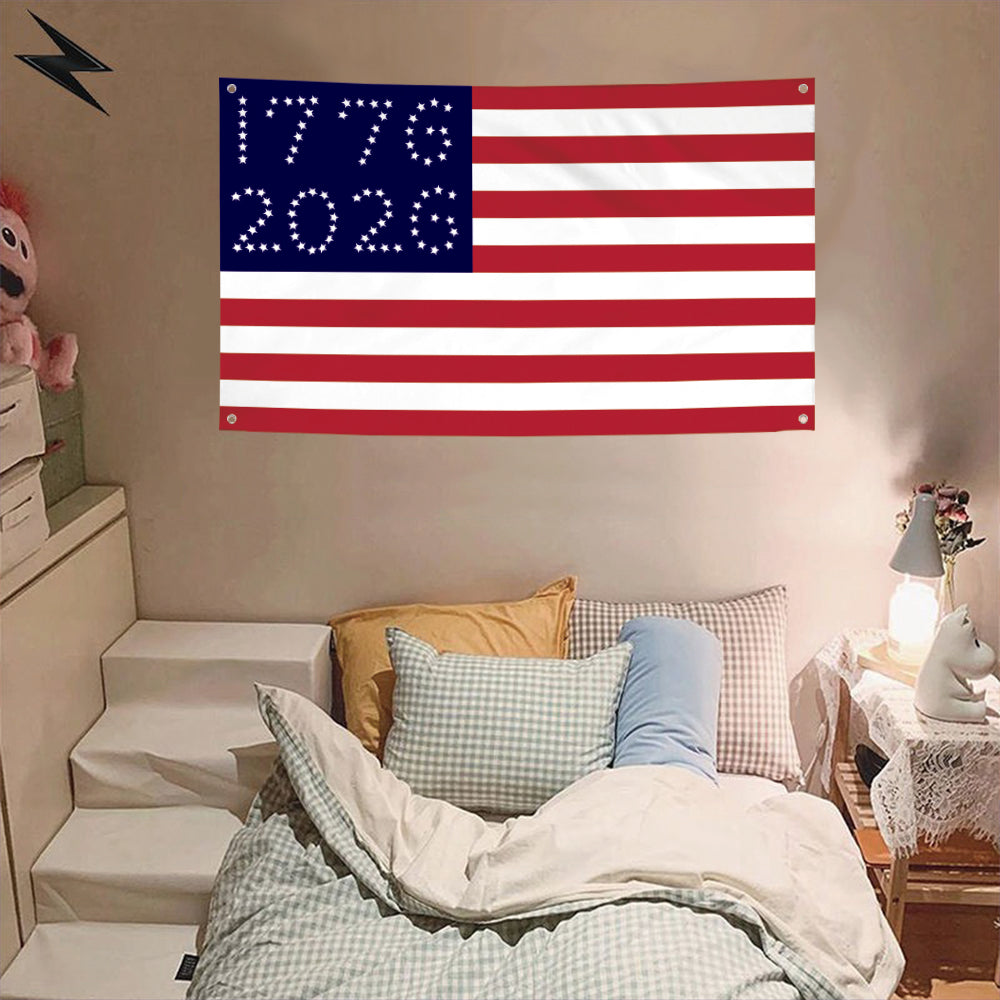 Fyon The United States USA 1776-2026 Anniversary Flag Banner