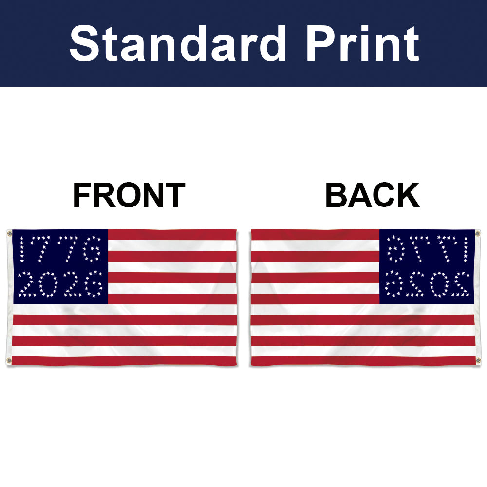 Fyon The United States USA 1776-2026 Anniversary Flag Banner