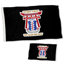 Fyon Double-sided 187th Infantry Flag