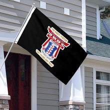 Fyon Double-sided 187th Infantry Flag