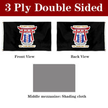 Fyon Double-sided 187th Infantry Flag