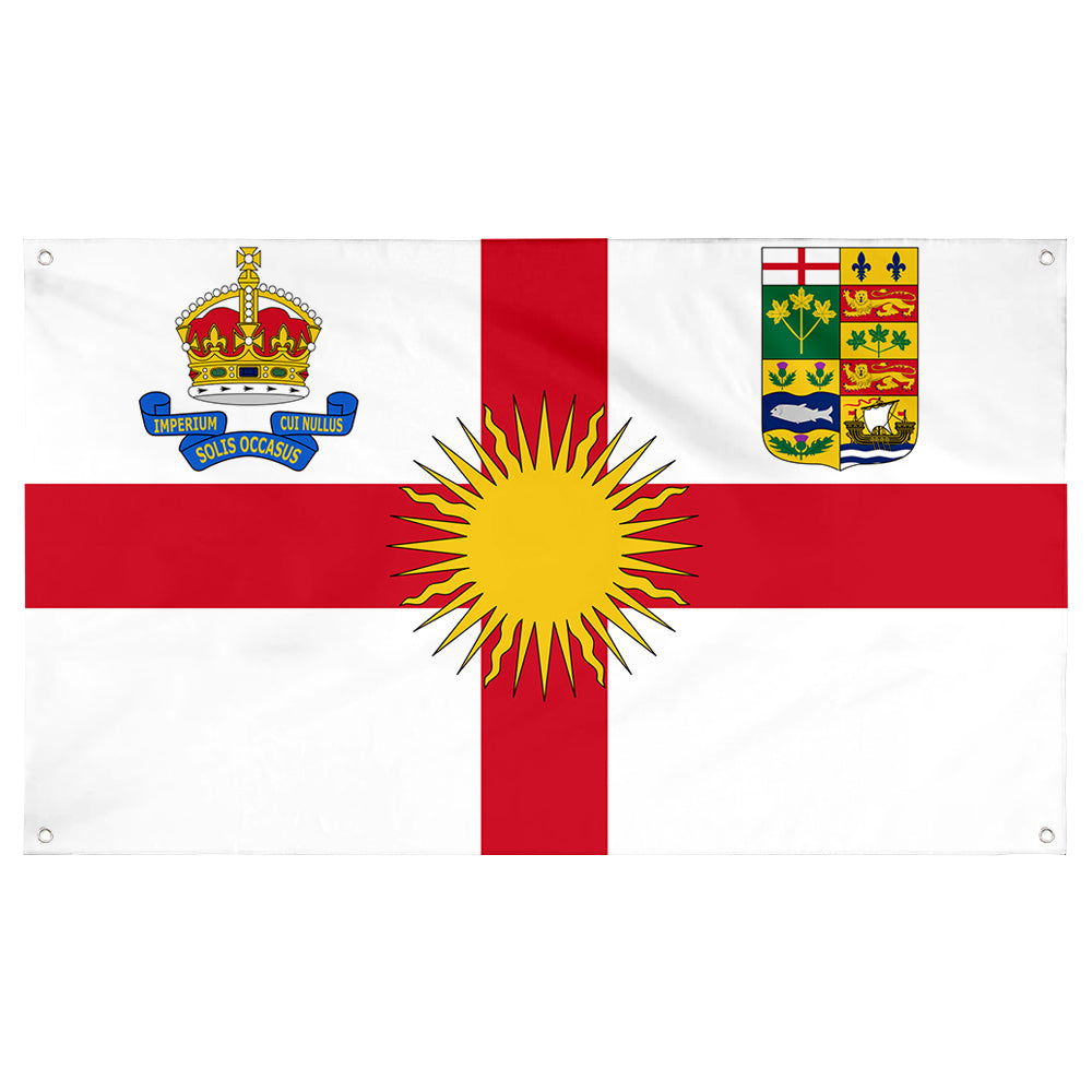 Fyon 1902 British Empire flag proposal (in Canada) Flag Banner