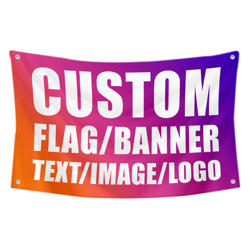 Fyon Custom Flag Banner -Rectangle(horizontal)