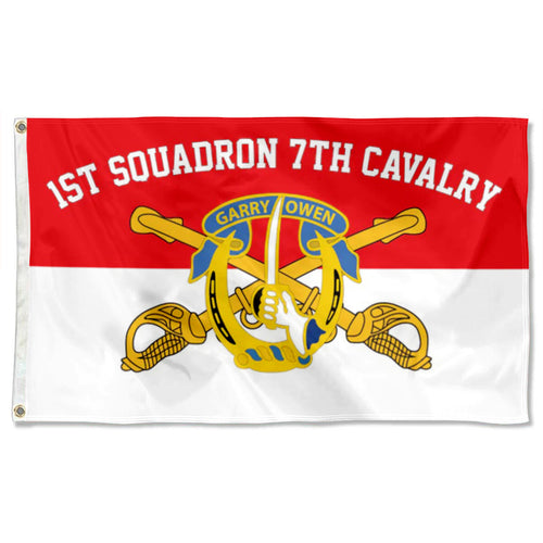 Fyon 1st Souadron 7th Cavalry Flag Banner Indoor and outdoor banner