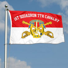 Fyon 1st Souadron 7th Cavalry Flag Banner Indoor and outdoor banner