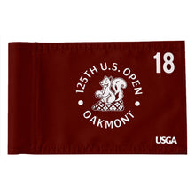 Fyon 2025 US Open Flag Oakmont golf red silkscreen pin Flag Banner