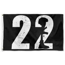 Fyon Double-sided 22 Too Many Ptsd Awareness Veteran Flag Banner