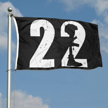 Fyon Double-sided 22 Too Many Ptsd Awareness Veteran Flag Banner