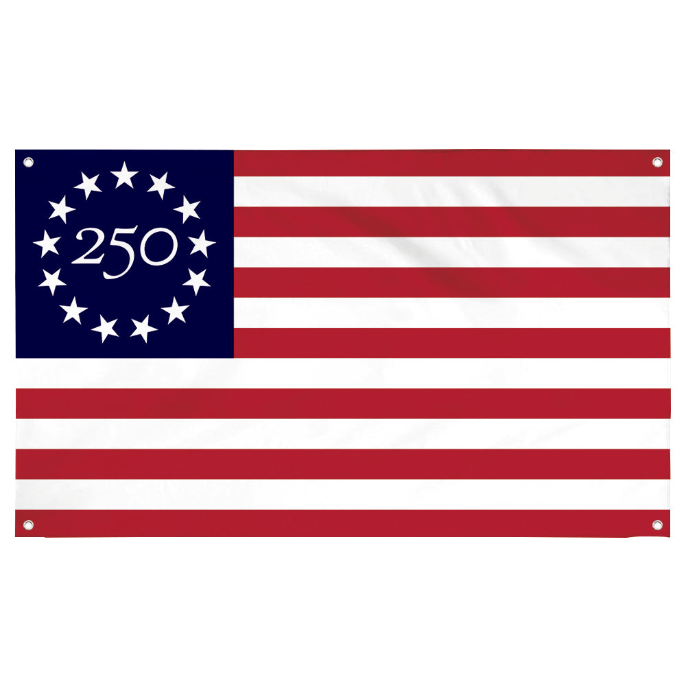 Fyon The United States USA 250th Anniversary Flag Banner
