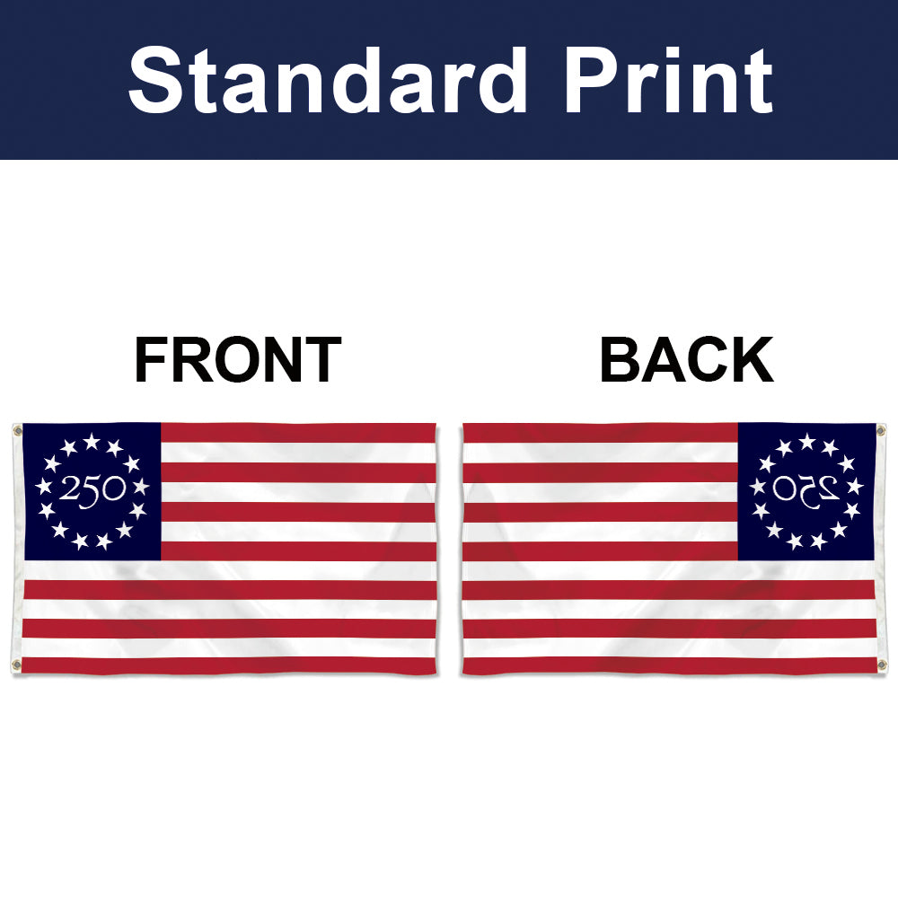 Fyon The United States USA 250th Anniversary Flag Banner