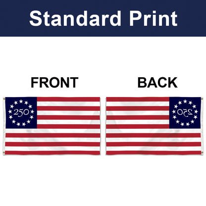 Fyon The United States USA 250th Anniversary Flag Banner