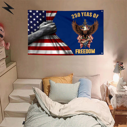 Fyon 250 Years of Freedom Flag Banner