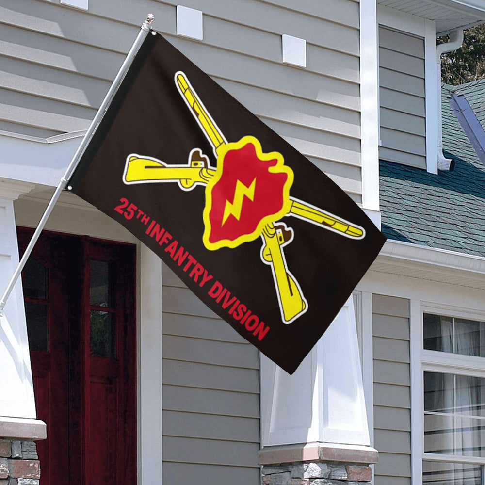 Fyon 25th Infantry Airborne Flag Indoor and outdoor banner