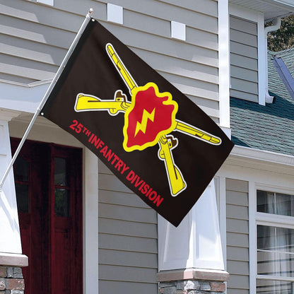 Fyon 25th Infantry Airborne Flag Indoor and outdoor banner