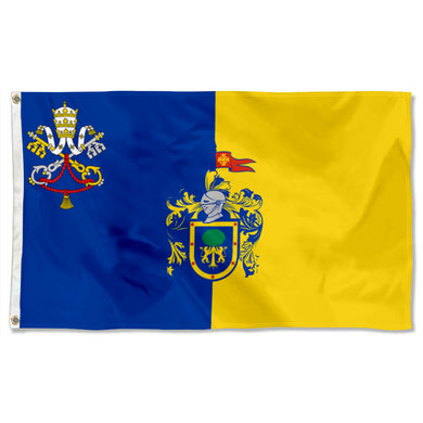 Fyon Jalisco State Flag with the Holy See symbol