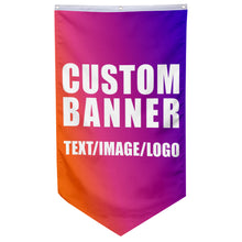 Fyon Custom Flag Banner-Vertical V shape