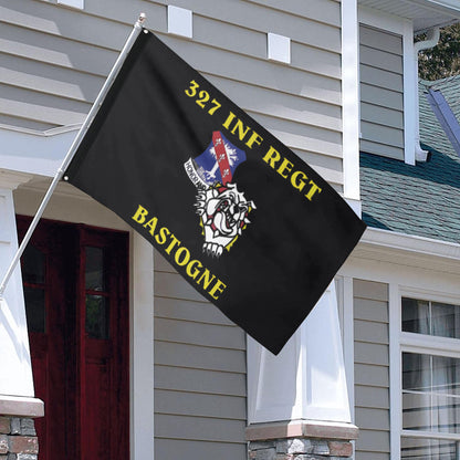 Fyon 327th Infantry Regiment Flag Indoor and outdoor banner