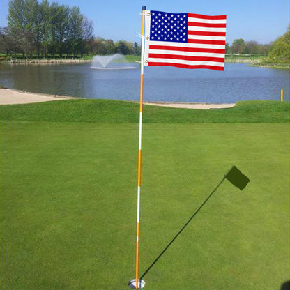 Fyon US Standard Golf Pin Flag Banner Grommet