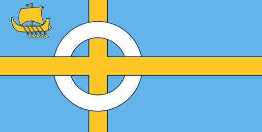Fyon Skye Flag Banner 27"x54"