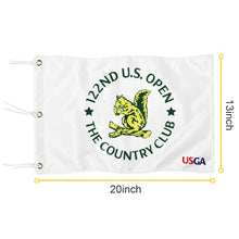 Fyon 122ND U.S. Open The Country Club Standard Golf Pin Flag Banner Grommet White