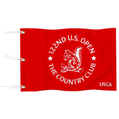 Fyon 122ND U.S. Open The Country Club Standard Golf Pin Flag Banner Grommet Red