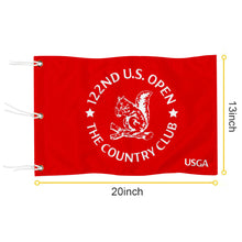Fyon 122ND U.S. Open The Country Club Standard Golf Pin Flag Banner Grommet Red