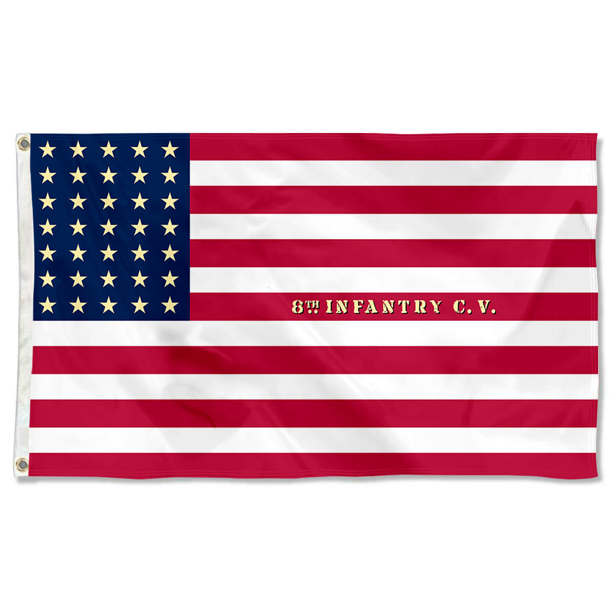 Fyon 8th California Infantry Regiment Flag Banner