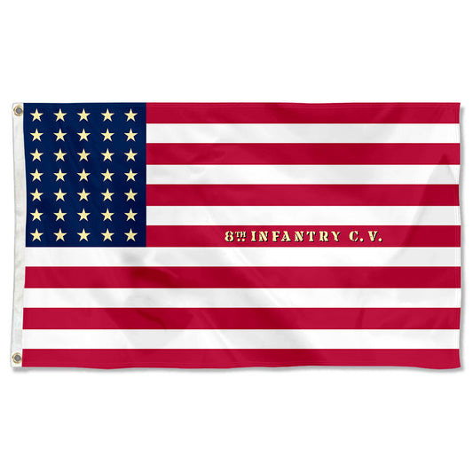 Fyon 8th California Infantry Regiment Flag Banner