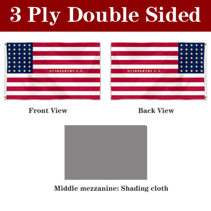 Fyon 8th California Infantry Regiment Flag Banner