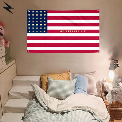 Fyon 8th California Infantry Regiment Flag Banner