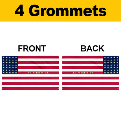 Fyon 8th California Infantry Regiment Flag Banner