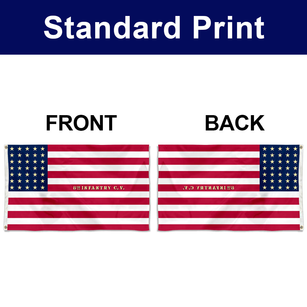Fyon 8th California Infantry Regiment Flag Banner