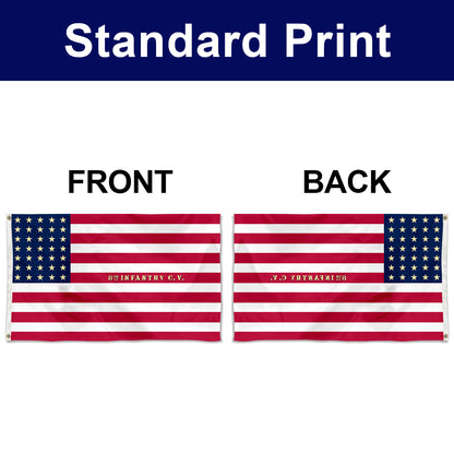 Fyon 8th California Infantry Regiment Flag Banner