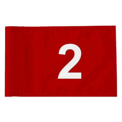 Fyon 3PC Standard Golf Flag Double Side Number Golf Pin Flag Banner