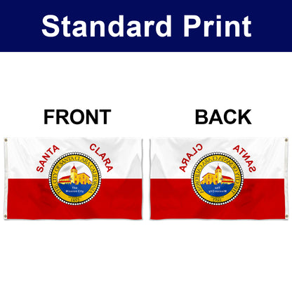 Fyon Santa Clara, California Flag Banner